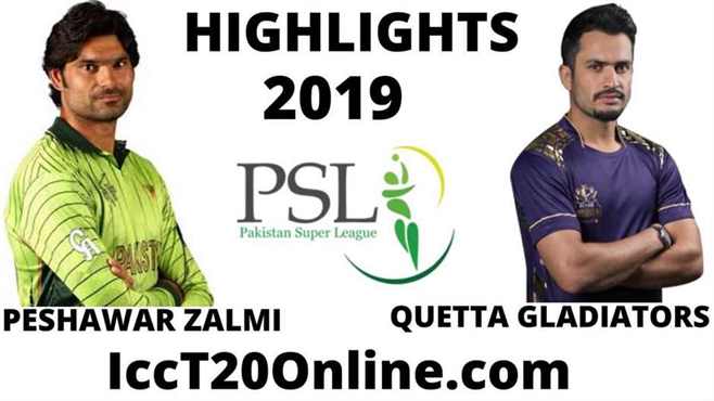 Peshawar Zalmi Vs Quetta Gladiators Highlights 2019 Round 1
