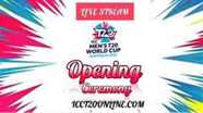 T20 World Cup Opening Ceremony Live Stream 2022