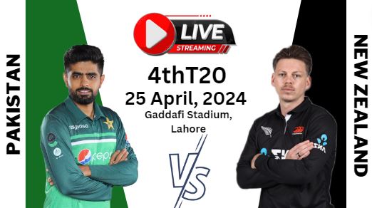 [4th-T20] Pakistan Vs New Zealand Cricket Live Stream 2024