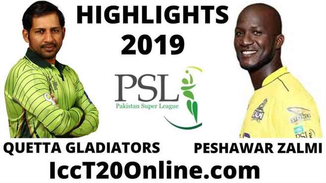 Quetta Gladiators Vs Peshawar Zalmi Highlights 2019 Round 1