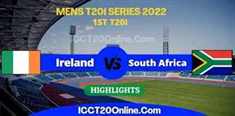 Ireland VS South Africa Mens 2nd T20I Video Highlights 05082022