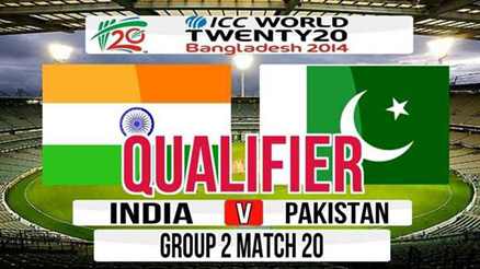 Watch India vs Pakistan 13th Match ICC World T20 Cup 2014 Online 