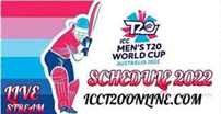ICC T20 WC Live Stream 2022 Schedule Fixtures Teams Venue