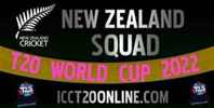 New Zealand Squad T20 Cricket World Cup 2022 Schedule Live Stream