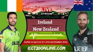  New Zealand vs Ireland T20 Cricket WC Live Stream