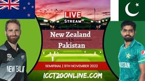 New Zealand vs Pakistan T20 Cricket WC Semifinal Live Stream