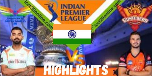 LSG VS SRH 10TH MATCH IPL 07042023 HIGHLIGHTS