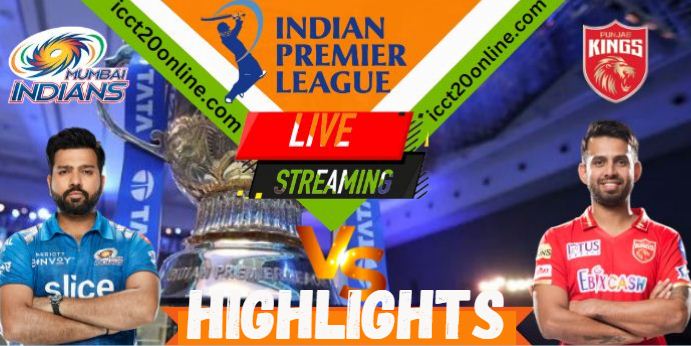PBKS VS MI 31 MATCH IPL 22042023 HIGHLIGHTS