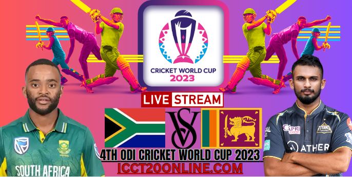 South Africa Vs Sri Lanka Cricket Live Stream: 2023 World Cup - 4th Match