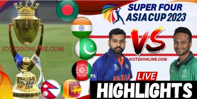 BANGLADESH VS INDIA ODI HIGHLIGHTS 15SEP2023