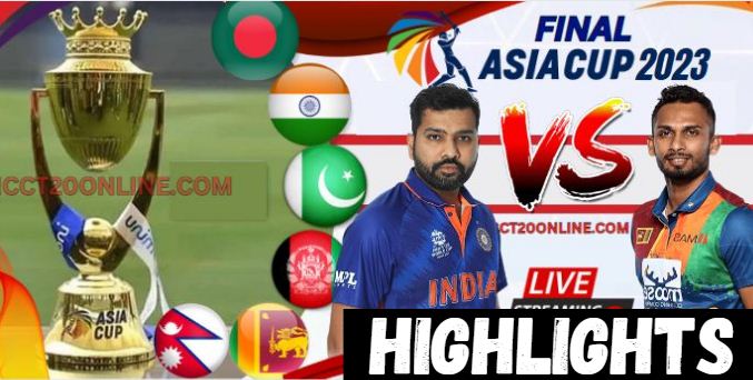 SRI LANKA VS INDIA ODI HIGHLIGHTS 17SEP2023 Final