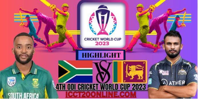 South Africa VS Sri Lanka ICC CRICKET WORLD CUP