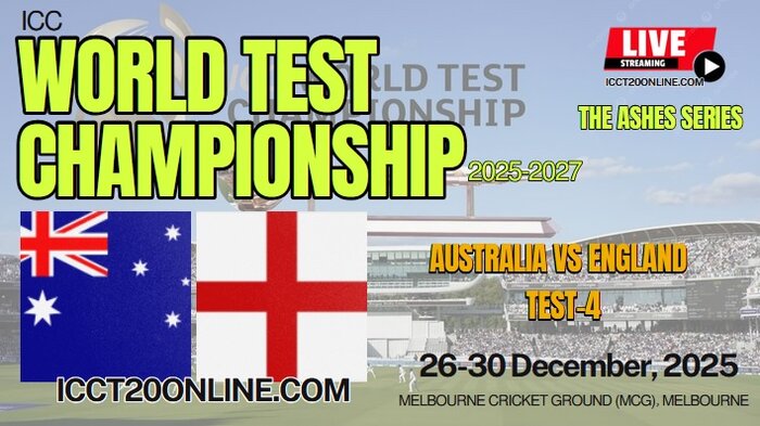 [4th-Test-Day 3] Australia Vs England Cricket Live Stream 2025: Ashes Series