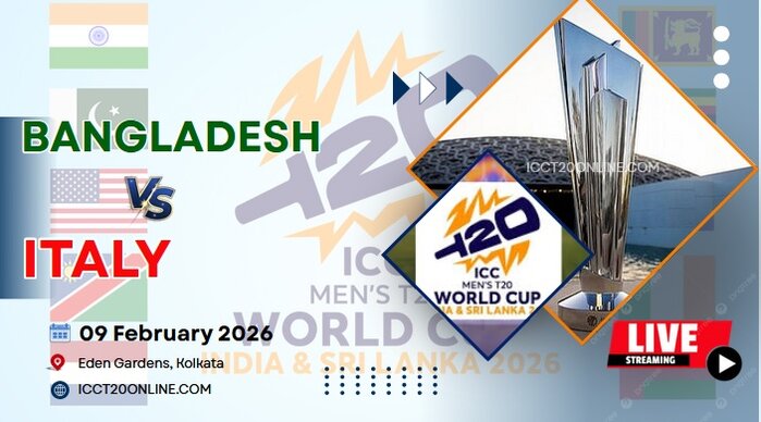 {7th Match} Bangladesh Vs Italy T20 World Cup Live Stream 2026