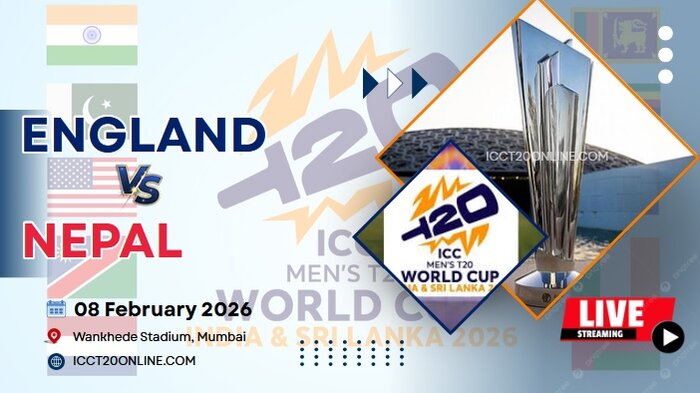 {5th Match} England Vs Nepal T20 World Cup Live Stream 2026