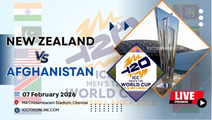 {4th Match} New Zealand Vs Afghanistan T20 World Cup Live Stream 2026