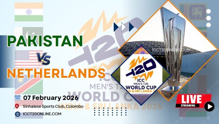 {1st Match} Pakistan Vs Netherlands T20 World Cup Live Stream 2026