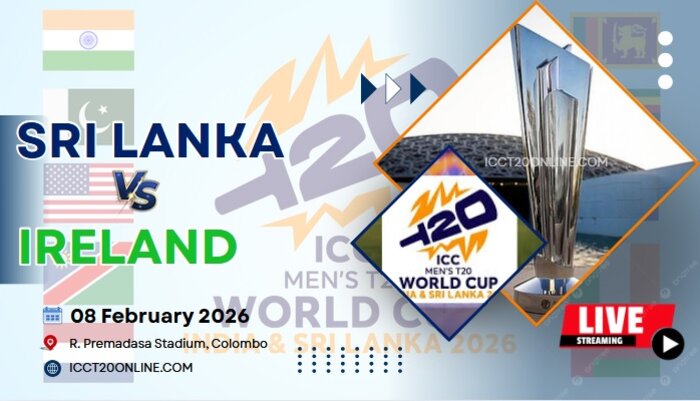 {6th Match} Sri Lanka Vs Ireland T20 World Cup Live Stream 2026