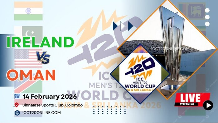 {22nd Match} Ireland Vs Oman T20 World Cup Live Stream 2026
