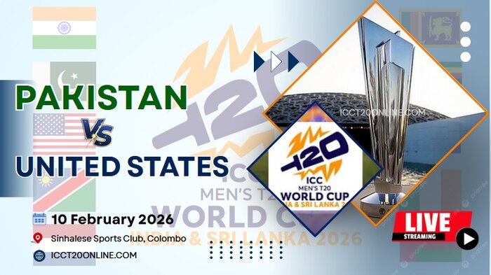 {12th Match} Pakistan Vs USA T20 World Cup Live Stream 2026