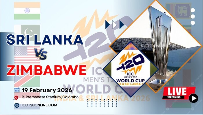 {38th Match} Sri Lanka Vs Zimbabwe T20 World Cup Live Stream 2026 slider