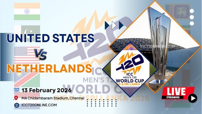 {21st Match} USA Vs Netherlands T20 World Cup Live Stream 2026