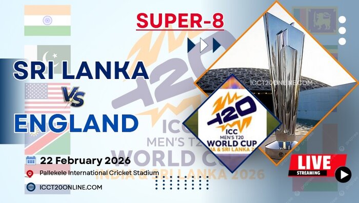 {Super 8 - Match 2} Sri Lanka Vs England T20 World Cup Live Stream 2026
