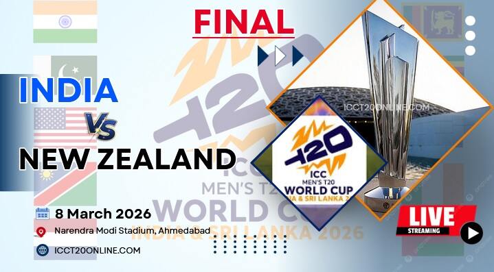 {Final} India Vs New Zealand T20 World Cup Live Stream 2026 slider