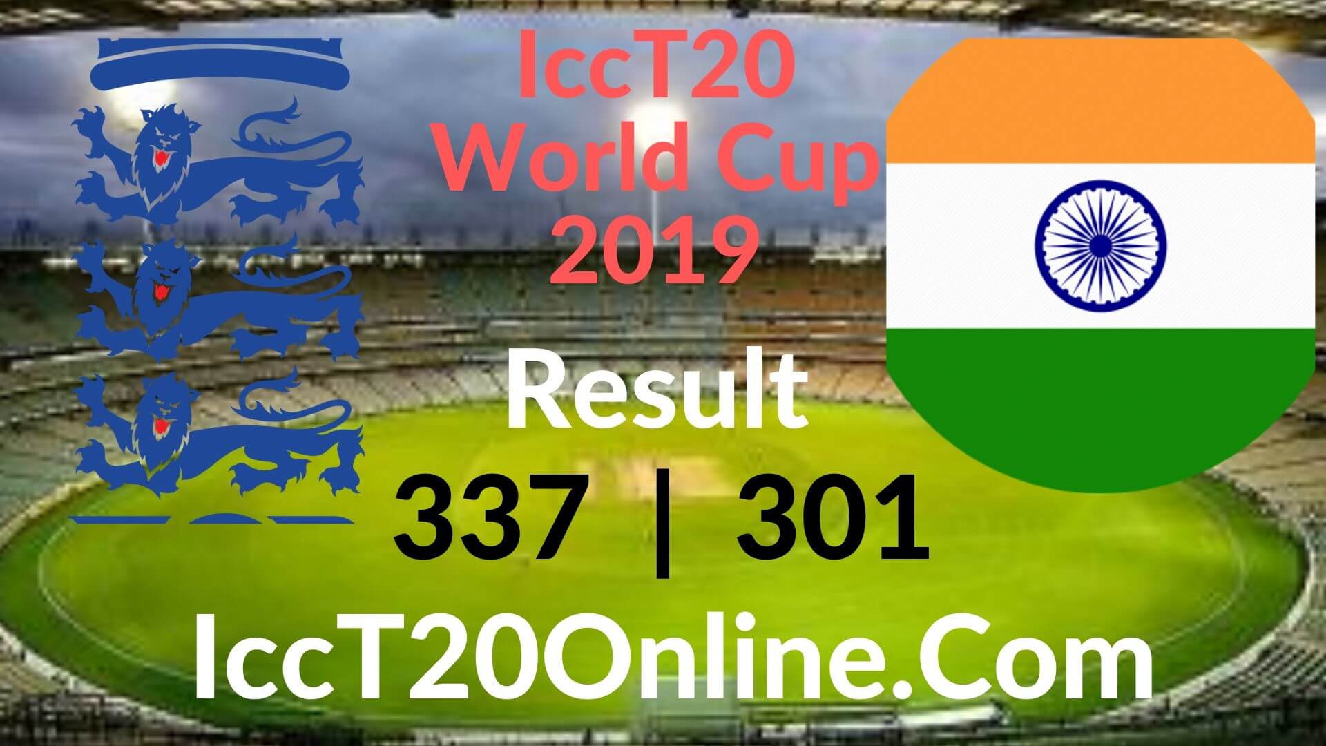 ICC T20 Results and Score